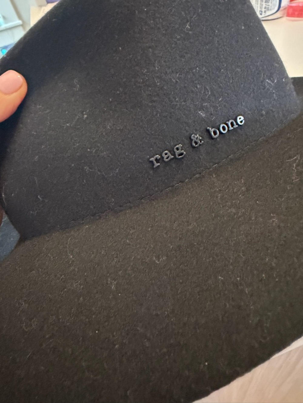 rag & bone City Felt Wool Fedora - Picture 3 of 6